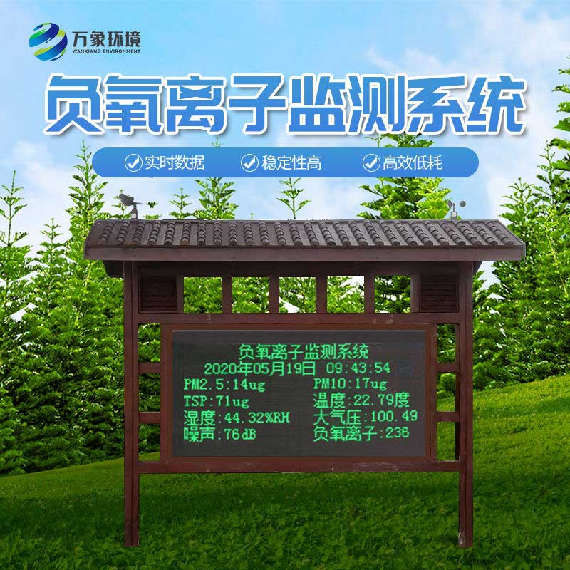 負(fù)氧離子監(jiān)測(cè)系統(tǒng)對(duì)于環(huán)境的幫助有什么？