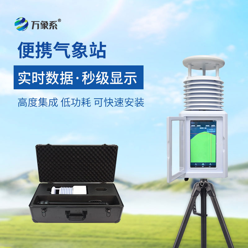 輕量隨行護(hù)安全：便攜式小型自動(dòng)氣象站感知?dú)庀髣?dòng)態(tài)